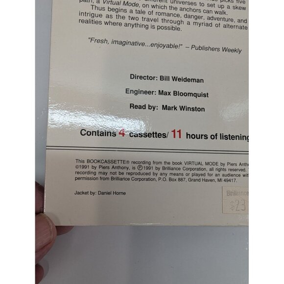 Audiobooks Cassettes Lot of 3 Love/Romance/Adventure Preowned Read Description - Picture 10 of 11